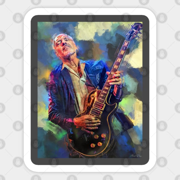 Peter Frampton Sticker by IconsPopArt